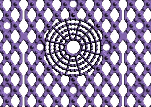 Splash Hog Urinal Screen | Lavender Scent | Reduces Splash-Back | Long Lasting Fragrance | Deodorizes for up to 60 Days | 6-Pack | in Kuwait