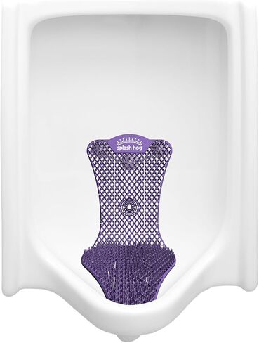 Splash Hog Urinal Screen | Lavender Scent | Reduces Splash-Back | Long Lasting Fragrance | Deodorizes for up to 60 Days | 6-Pack | in Kuwait