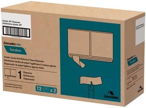 Jumbo Double Roll Toilet Paper Dispenser, (6 rolls/case) | Cascades Pro in Kuwait