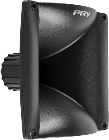 PRV AUDIO 1 Inch Exit Horn Waveguide WG17-25 Screw On Compression Drivers - ABS Plastic UV Resistant Driver Guide - Black Color in Saudi Arabia
