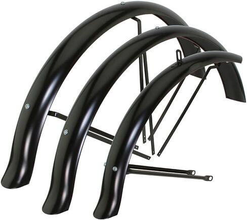 Tricycle 26" Black Flared Hollow Trike Conversion Kit Fender Set in Saudi Arabia