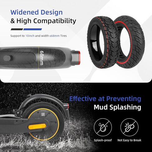 ملحقات بديلة للحاجز الخلفي للسكوتر من ulip مع ضوء خلفي وفرامل متوافقة مع سكوتر Segway Ninebot Max G30 G30D باللون الرمادي in Saudi Arabia