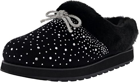Skechers Women's Bobs تذكارات- النعال المتجمدة بالكامل ، بورجوندي ، 7 أمتار in Kuwait