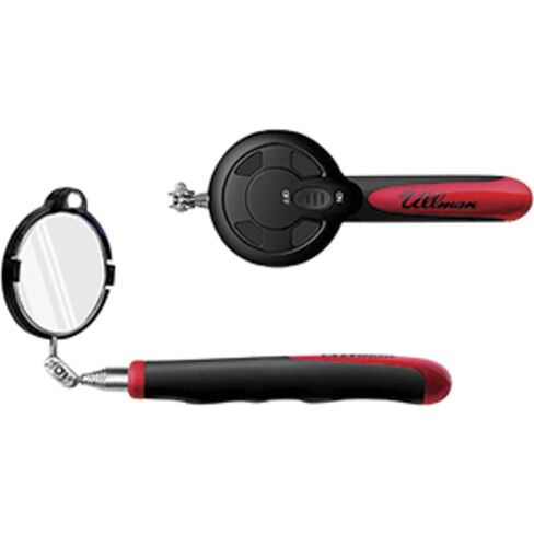 Ullman HTC-2LT LED Lighted TELESCOPING Inspection Mirror 2-3/8 Dia in Saudi Arabia
