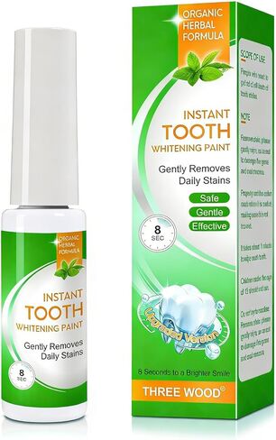 قلم طلاء لتبييض الأسنان - ابتسامة سريعة ومشرقة، مبيض أسنان محمول بتركيبة لطيفة للحصول على نتائج فورية in Kuwait