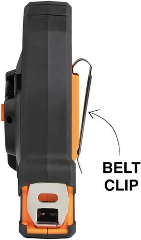 Klein Tools 94100CR Closed Reel Long Tape Measure, 100-Foot Nylon Coated Blade, with Belt Clip and Lanyard Hole in Saudi Arabia