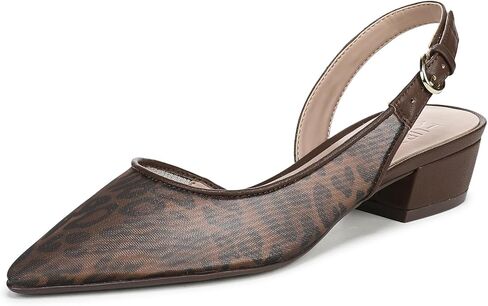 Naturalizer Womens Banks Pump Leopard Print Faux Leather 10 M in Kuwait