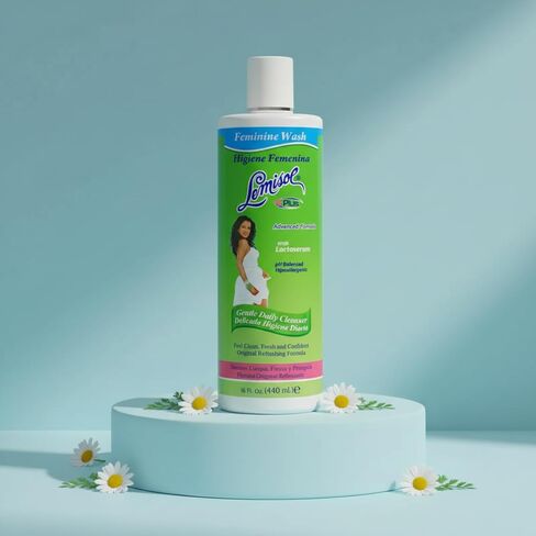 غسول ليميسول الأنثوي، منظف يومي، لا يسبب الحساسية، عبوتان تحتوي كل منهما على 16 أونصة سائلة، زجاجتان in Kuwait