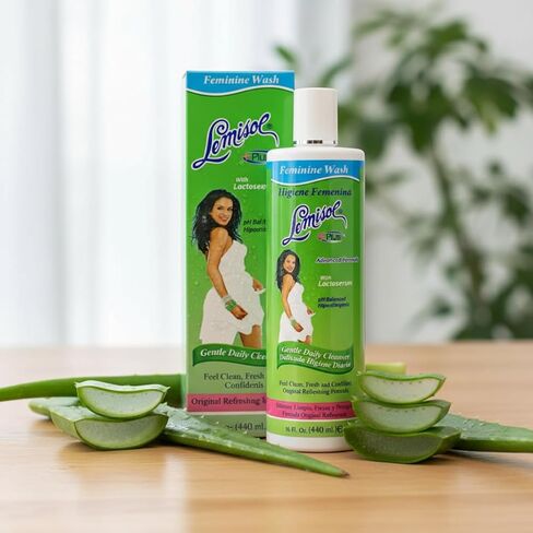 غسول ليميسول الأنثوي، منظف يومي، لا يسبب الحساسية، عبوتان تحتوي كل منهما على 16 أونصة سائلة، زجاجتان in Kuwait