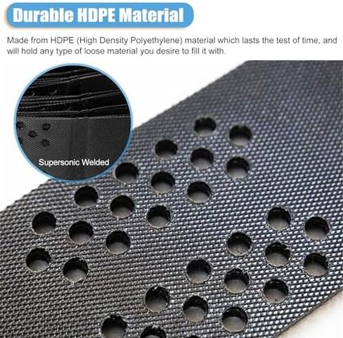 Horse Corral Mud Control Grate - Honeycomb Permeable Paving Stabilizer for Gravel Driveways & Paths Outdoor Ground Grids (5m x 7m) in Kuwait