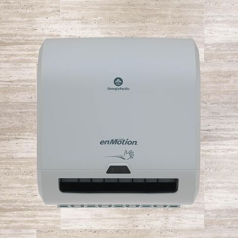 enMotion Georgia-Pacific (by GP PRO) موزع مناشف ورقية آلي بدون لمس 8 في 1 لفة، رمادي، 59497A in Kuwait