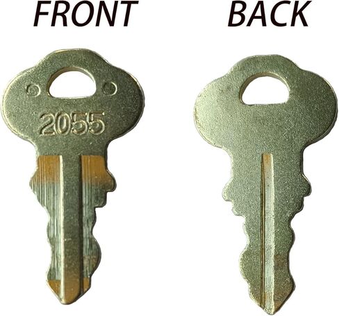 2055 Key for Bradley Paper Towel Toilet Tissue Soap Dispensers P15-398 10 Pack in Saudi Arabia