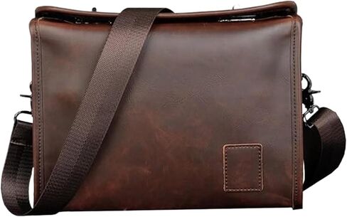 Messenger Bags Summer Men's Korean Style Fashion Business Casual Pu Leather Bag 10 Inch Shoulder Crossbody Office Notebook in Saudi Arabia