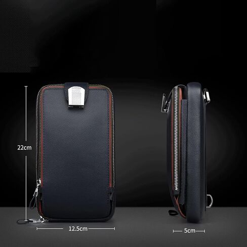 Messenger Bags Shoulder Bag Men's Leather Chest in Saudi Arabia