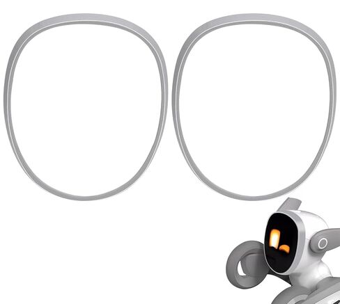 2-Pack Gray Face Bumper Compatible with Loona Robot Pet Dog,Face Guard to Soften Impact from Hard Object Collisions in Saudi Arabia