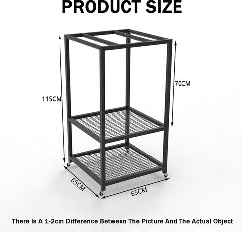 Badminton Racket Storage Rack,3 Tiers Sports Equipment Cart,Tennis Racquet Storage Rack with Brake Wheel,for Gym Training Ground in Saudi Arabia