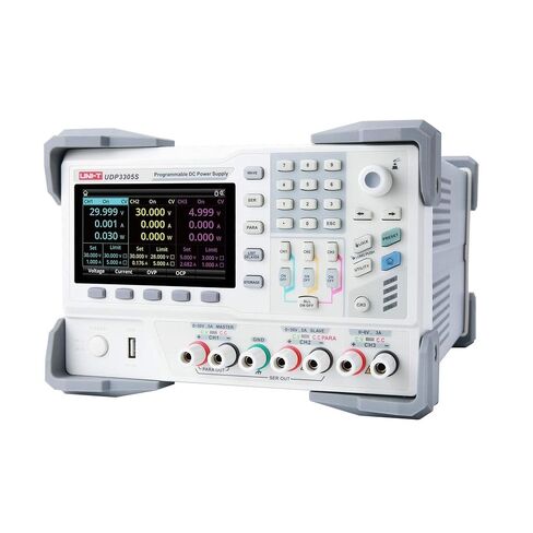 UNI-T UDP3305S Programmable Linear DC Laboratory Power Supply, 4 Channels, 328W, 1mV/1mA Resolution, Voltage Accuracy <0.03%+10mV, Current <0.2%+5mA in Saudi Arabia