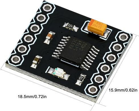6pcs DRV8833 Motor Driver Module Dual H Bridge DC Motor Controller in Kuwait