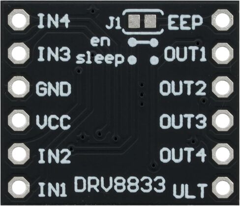 6pcs DRV8833 Motor Driver Module Dual H Bridge DC Motor Controller in Kuwait
