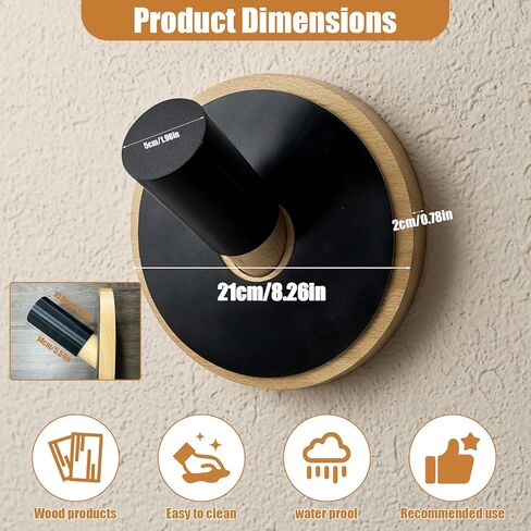 حامل طبل يدوي على الحائط، حامل طبول لسان فولاذي خشبي مع مخازن مطاطية، عرض وتخزين مثالي لعازفي الإيقاع in Kuwait