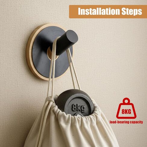 حامل طبل يدوي على الحائط، حامل طبول لسان فولاذي خشبي مع مخازن مطاطية، عرض وتخزين مثالي لعازفي الإيقاع in Kuwait