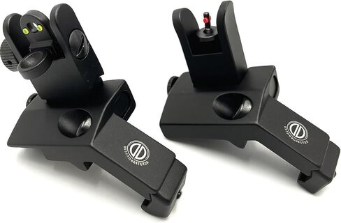 شركة Dagger Defense Veteran المملوكة لشركة الألياف البصرية BUIS، مشاهد حديدية احتياطية، نشر محمل بنابض in Kuwait