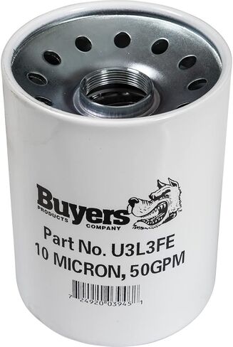 Buyers Products U3L3FE Filter Element 10 Micron Replacement Element for HFA2/HFA3/HFA4 Series in Saudi Arabia