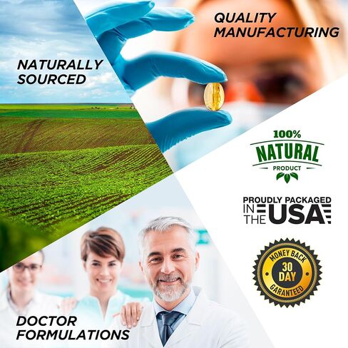 مستخلص الكركم والفلفل الأسود - 1500 ملغ لكل جرعة [120 كبسولة] مع مسحوق الكركم العضوي والبيوبيرين in Kuwait