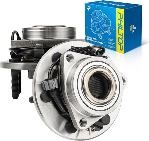 PHILTOP Front 513297 Wheel Bearing and Hub Assembly 4 Lugs for Sentra 2007 2008 2009 2010 2011 2012 with ABS 2 PCS in Kuwait