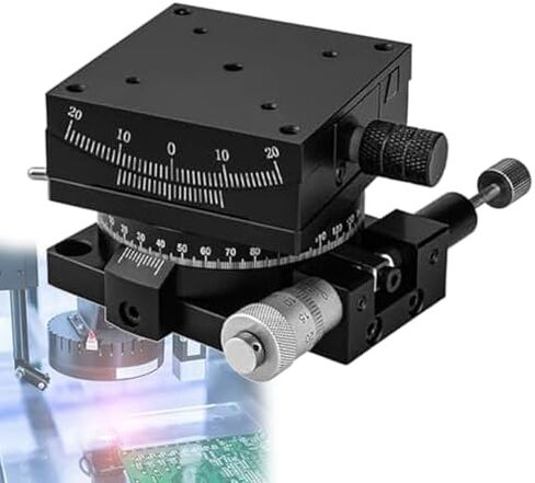 Dovetail Groove Stage Optical Positioning Sliding Table Manual Adjust Trimming Bearing Rotation Platform Motion Sliding Table in Saudi Arabia