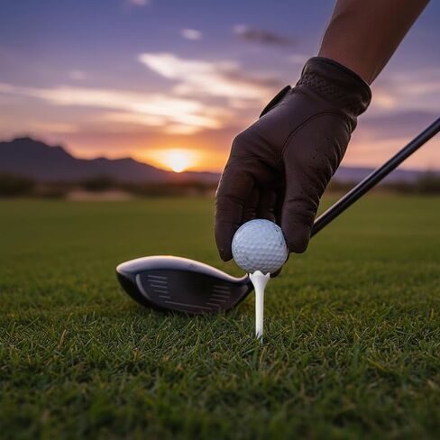 White Plastic Golf Tees, 30 or 100 Pack, Golf Tees 3 1/4 Inch in Kuwait