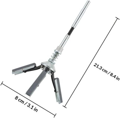 Car Engine Cylinder Hone Tool 1-1/8 Inch (19-64mm) Three-jaw Brake Cylinder Honing Tool for Engine Bore Grinding and Valve Resurfacing in Saudi Arabia