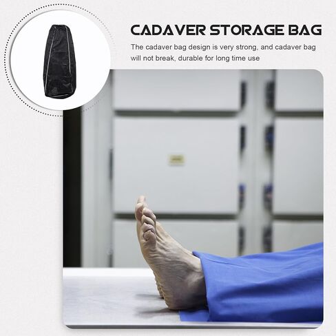 حقيبة الجثث الميتة ذات سعة كبيرة مع مادة مضادة للتآكل ومقابض حمل للاستخدام المنزلي في الجنازات، حقيبة تخزين جثث احترافية مناسبة لنقل المشرحة in Kuwait