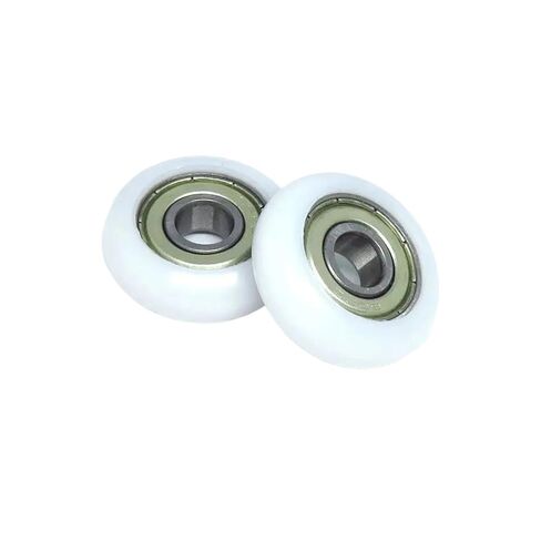 4 Pieces Outer Diameter 30mm Rowing Machine Rollers 8x30x10mm BSR60830-10 POM Wheels Plastic Coated Bearing in Saudi Arabia