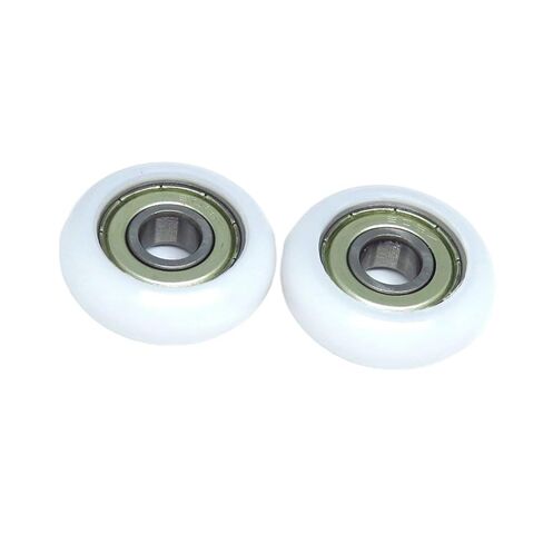 4 Pieces Outer Diameter 30mm Rowing Machine Rollers 8x30x10mm BSR60830-10 POM Wheels Plastic Coated Bearing in Saudi Arabia