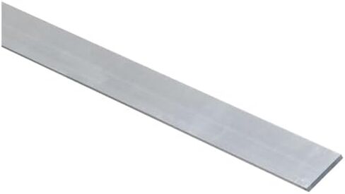 ستانلي ناشيونال N341-594 بار مسطح، 1 بوصة عرض × 36 بوصة طول × 1/8 بوصة T، ألومنيوم، مطحنة، فضي in Saudi Arabia