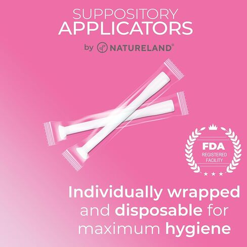 أدوات تطبيق التحميلة للنساء من أرض الطبيعة - 15 عبوة - طرف حريري ناعم مريح - أداة مساعدة للإدخال المهبلي نظيفة ولطيفة - مع تطبيق بلوم سينس (طرف كبير، 10 قطع) in Kuwait
