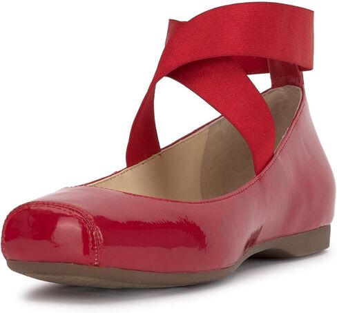 جيسيكا سيمبسون للسيدات ماندالاي باليه فلات ، Red Muse ، 9.5 in Kuwait