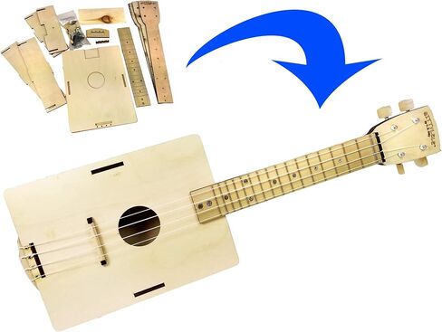 The Concert "Gittylele" DIY Ukulele Kit - Easy to Build, Fun to Play, Made in the USA! in Saudi Arabia