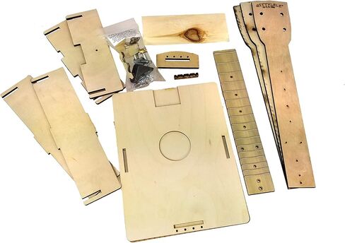 The Concert "Gittylele" DIY Ukulele Kit - Easy to Build, Fun to Play, Made in the USA! in Saudi Arabia