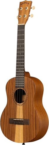 Kala Makala Indonesian Acacia Tenor Ukulele - Unique Wooden Design with Aquila Eco-Friendly Strings, Durable Construction, Dual Color in Kuwait