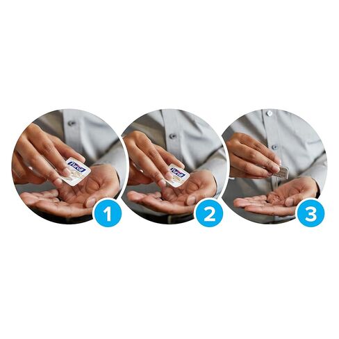 PURELL SINGLES Advanced Hand Sanitizer Individual Single-Use Packets, 1.2 mL, Case Of 2,000 Packets in Saudi Arabia