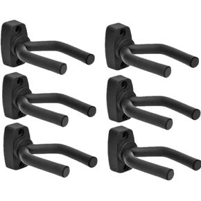 6PCS Guitar Hanger Wall Mount, Guitar Stand, Wall Bracket, Hook Bracket, Display Stand with Screws - Easy to Install - Suitable for Guitar, bass, Mandolin, Banjo, Ukulele in Kuwait