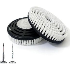 قطعتان من رؤوس الفرشاة البديلة لممسحة البخار Shark S7000/S7001/S7005/S7201/S8000/S8001/S8201، وسادات تنظيف وتلميع عميقة احترافية للأرضيات الصلبة in Kuwait