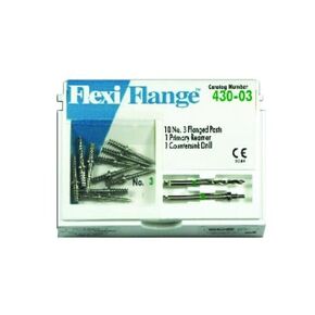 430-03 Flexi-Flange Posts Stainless Steel #3 Green 10/Pk in Kuwait