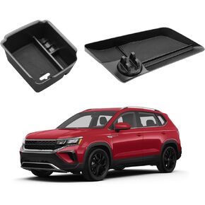 Ecozen 2026 RAM 1500 Center Console Organizer - for 2019-2026 Dodge RAM 1500/2500/3500 Center Console Organizer - Armrest Box Storage Tray for 2019-2026 RAM 1500 2500 3500 Accessories (Black) in Kuwait