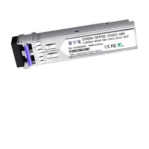 1.25 جرام جيجابت DWDM قسم الطول الموجي الكثيف SFP وحدة بصرية وضع واحد 1528.77 ~ 1563.86 نانومتر LC منفذ 40 كم 80 كم (قناة C17C61 80 كم) in Kuwait