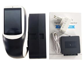 Digital Three Angle Spectrophotometer 3 Angles Spectrophotometer with Angles 15° 45° 110° Color Spaces CIE LAB,XYZ,Yxy,LCh,βxy,DIN Lab99 Illumination Source Blue Enhanced Full Spectrum LED in Kuwait