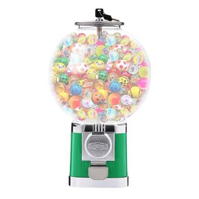 1.26in Candy Gumball Capsule Toy Vending Device, Ball Bulk Vending Commercial Large Capacity Gumball Machine W/Keys, for Game Stores, Retail Stores in Saudi Arabia
