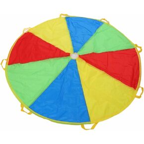 DAN&DRE Childrens Parachute, Childrens Parachute, Play Tent, 1.5M, Bag, Umbrella, Play, Sports Activity, Accessories in Kuwait